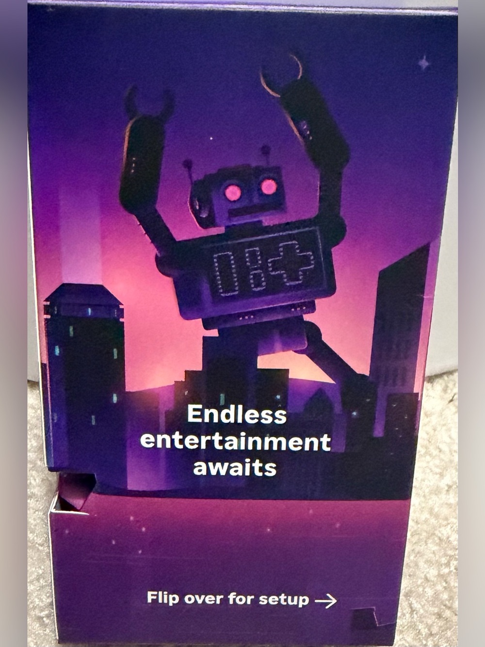 Brand new Roku Streaming Stick Plus 4K Purple & Pink Robot Edition